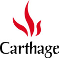 flame above the word Carthage
